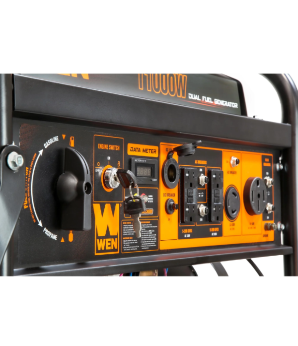 35 Generador eléctrico WEN DF1100X 11000 Watts