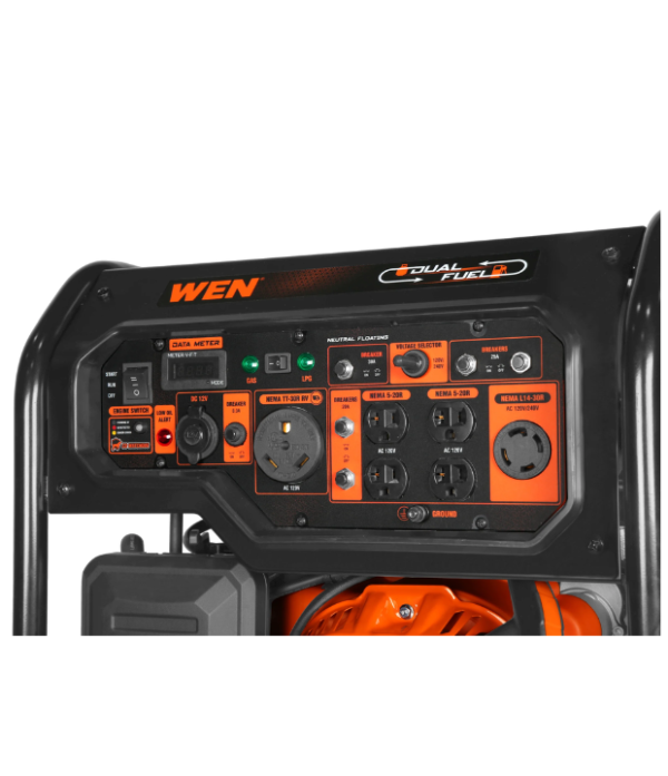 Generador eléctrico WEN DF8000X DUAL FUEL 8000 Watts